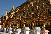 Bagan Myanmar. Shwezigon pagoda.  